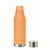 RPET drinkfles (600 ml) transparant oranje