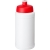 Baseline gerecyclede sportfles (500 ml) wit/rood