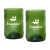Rebottled® Tumbler 2-pack set glazen groen