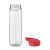 RPET drinkfles met fliptop (650 ml) rood