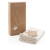 Ukiyo Aware™ 4-delige katoenen servetten set gebroken wit