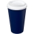 Americano® geïsoleerde beker (350 ml) wit/ blauw