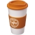 Americano® beker met handgreep (350 ml) oranje/wit