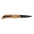 Nemus Luxe houten mes met slot bruin