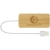 Tapas USB hub van bamboe naturel