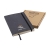Monti Recycled Leather Notebook A5 notitieboek zwart