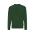 Iqoniq Zion gerecycled katoen sweater forest green