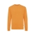 Iqoniq Zion gerecycled katoen sweater sundial oranje