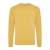 Iqoniq Zion gerecycled katoen sweater ochre yellow