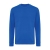 Iqoniq Zion gerecycled katoen sweater royal blue