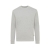 Iqoniq Denali gerecycled katoen sweater ongeverfd heather grey