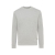 Iqoniq Denali gerecycled katoen sweater ongeverfd heather grey