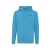 Iqoniq Jasper gerecycled katoen hoodie tranquil blue