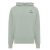 Iqoniq Yoho gerecycled katoen relaxed hoodie iceberg green