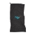 VINGA RPET Active Dry handdoek 140x70 zwart