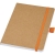 Berk notitieboek van gerecycled papier oranje