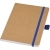 Berk notitieboek van gerecycled papier blauw
