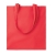 Tas organisch katoen  (180 g/m2) rood