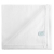 Sophie Muval gastendoek doubleface 50x30 cm, 350 gr/m² wit