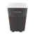 Circular&Co Returnable Cup Lid (340 ml) donkergrijs/wit