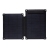 Solarpulse gerecycled plastic draagbaar solar panel 10W zwart
