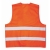 Veiligheidshesje polyester oranje