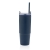 Tana RCS gerecyclede plastic tumbler met handvat 900 ml donkerblauw
