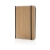 Treeline A5 notitieboek met luxe houten kaft bruin