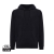 Iqoniq Trivor gerecycled polyester fleece hoodie zwart
