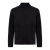 Iqoniq Talung gerecycled polyester fleece jas met rits zwart