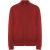 Ulan unisex sweater met volledige rits rood