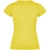 Jamaica damesshirt met korte mouwen geel