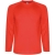 Montecarlo heren sport t-shirt met lange mouwen rood