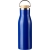 Gerecycled roestvrijstalen fles Aline blauw