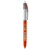 BIC® 4 Colours Fine balpen + Lanyard wit/oranje