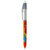 BIC® 4 Colours Fine balpen + Lanyard wit/oranje