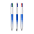 BIC® 4 Colours® Bicolor blauw/zilver