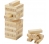 Jumble spel met omvallende toren van hout