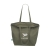 Organic Canvas Pro GOTS Shopper (320 g/m²) tas olijf