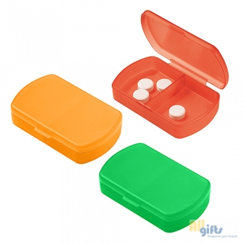 Afbeelding van relatiegeschenk:Pill box "Duo"