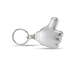 Thumbs up LED sleutelhanger bedrukken