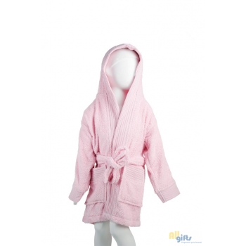 Afbeelding van relatiegeschenk:kids bathrobe t1-bkids