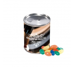 Blikje met jelly beans bedrukken