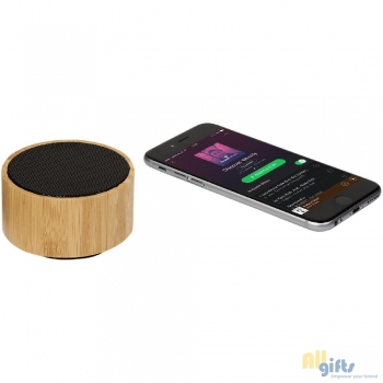 Afbeelding van relatiegeschenk:Cosmos bamboe Bluetooth® speaker