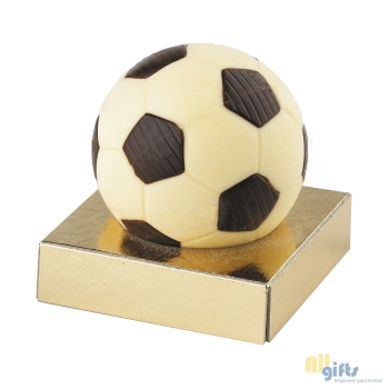 Afbeelding van relatiegeschenk:Voetbal 7 cm in geschenkdoos