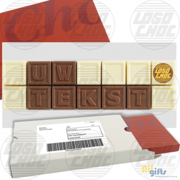 Afbeelding van relatiegeschenk:Chocolade telegram 14 Post