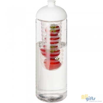 Afbeelding van relatiegeschenk:H2O Active® Vibe 850 ml drinkfles en infuser met koepeldeksel