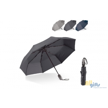 Afbeelding van relatiegeschenk:Luxe opvouwbare paraplu 22” auto open/auto sluiten