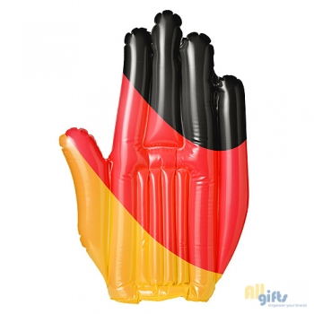 Afbeelding van relatiegeschenk:Inflatable waving hand "Germany"
