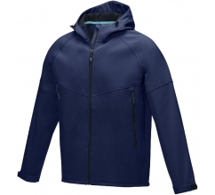 Coltan heren GRS-gerecycled softshell jack bedrukken